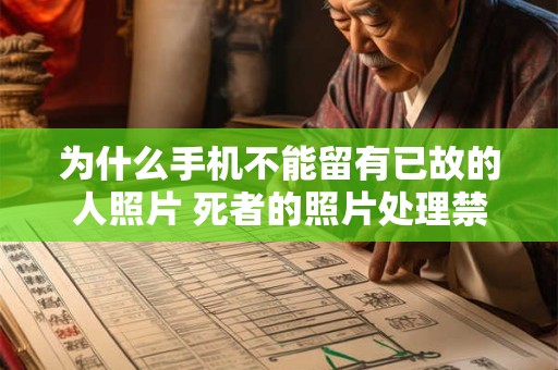 为什么手机不能留有已故的人照片 死者的照片处理禁忌