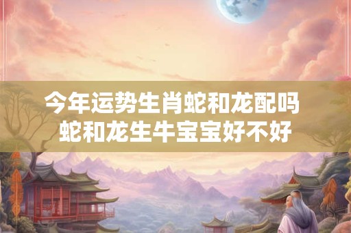 今年运势生肖蛇和龙配吗 蛇和龙生牛宝宝好不好