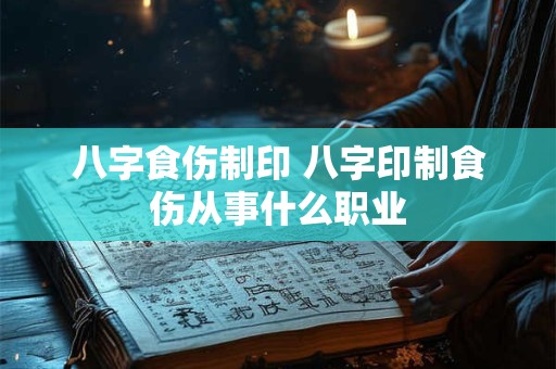 八字食伤制印 八字印制食伤从事什么职业