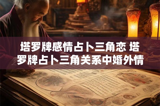塔罗牌感情占卜三角恋 塔罗牌占卜三角关系中婚外情三角恋