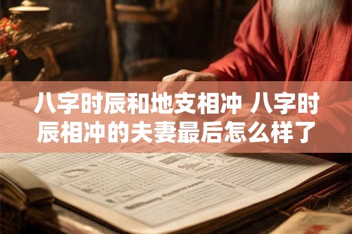 八字时辰和地支相冲 八字时辰相冲的夫妻最后怎么样了