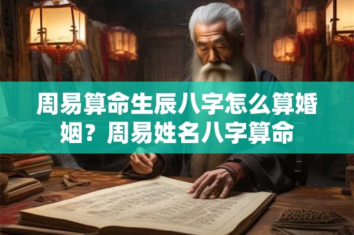 周易算命生辰八字怎么算婚姻?周易姓名八字算命 周易算命生辰八字怎么算婚姻?周易姓名八字算命