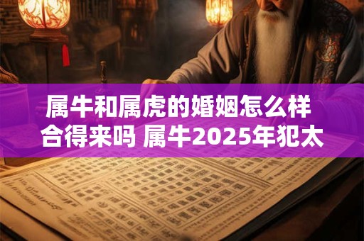 属牛和属虎的婚姻怎么样 合得来吗 属牛2025年犯太岁吗