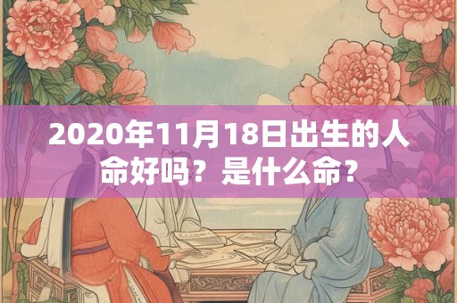 2020年11月18日出生的人命好吗？是什么命？