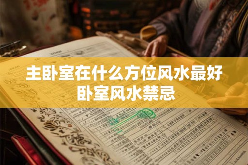 主卧室在什么方位风水最好 卧室风水禁忌