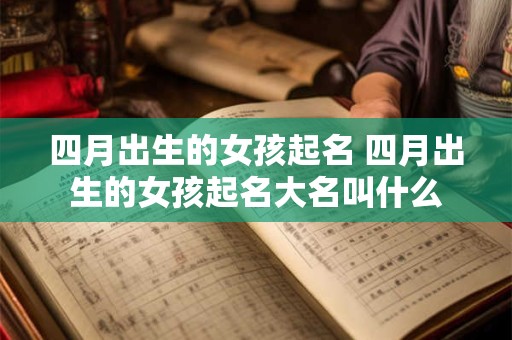 四月出生的女孩起名 四月出生的女孩起名大名叫什么