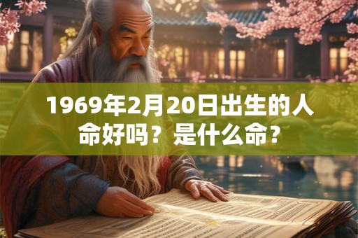 1969年2月20日出生的人命好吗？是什么命？