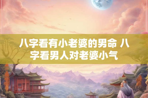 八字看有小老婆的男命 八字看男人对老婆小气