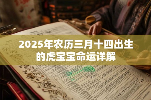 2025年农历三月十四出生的虎宝宝命运详解