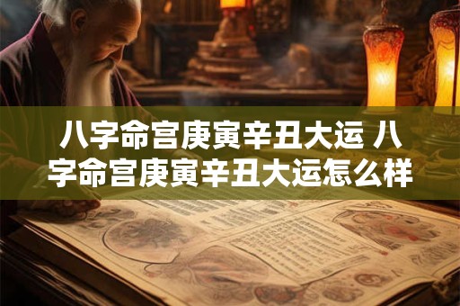 八字命宫庚寅辛丑大运 八字命宫庚寅辛丑大运怎么样