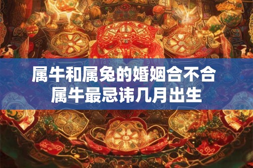 属牛和属兔的婚姻合不合 属牛最忌讳几月出生