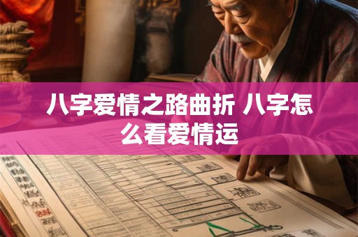 八字爱情之路曲折 八字怎么看爱情运