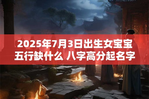 2025年7月3日出生女宝宝五行缺什么 八字高分起名字