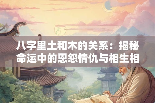 八字里土和木的关系:揭秘命运中的恩怨情仇与相生相克 八字里土和木的关系:揭秘命运中的恩怨情仇与相生相克