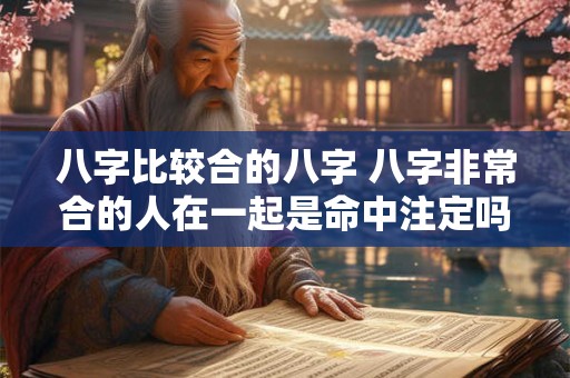 八字比较合的八字 八字非常合的人在一起是命中注定吗