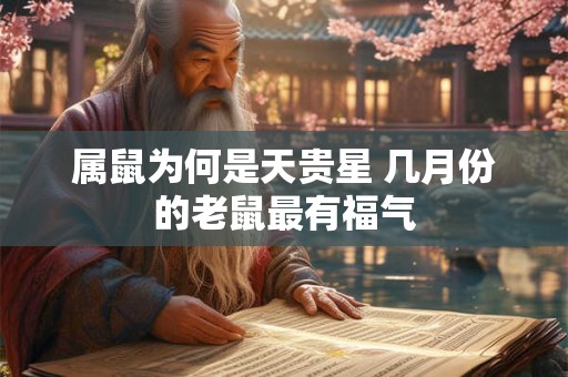 属鼠为何是天贵星 几月份的老鼠最有福气