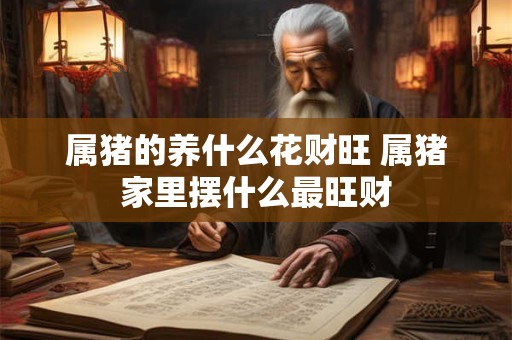 属猪的养什么花财旺 属猪家里摆什么最旺财
