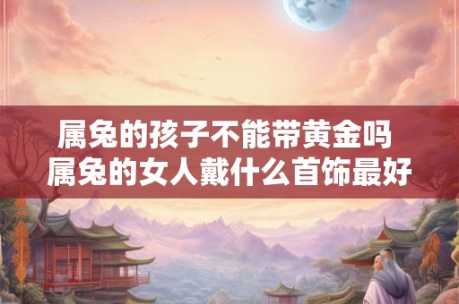 属兔的孩子不能带黄金吗 属兔的女人戴什么首饰最好