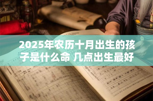 2025年农历十月出生的孩子是什么命 几点出生最好命