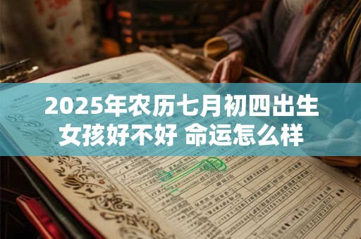 2025年农历七月初四出生女孩好不好 命运怎么样
