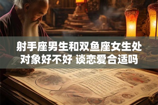 射手座男生和双鱼座女生处对象好不好 谈恋爱合适吗