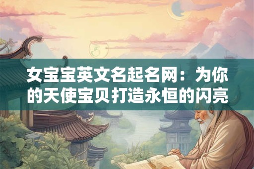 女宝宝英文名起名网：为你的天使宝贝打造永恒的闪亮之名