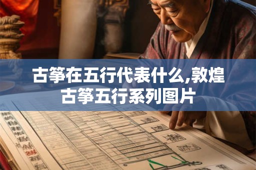 古筝在五行代表什么,敦煌古筝五行系列图片