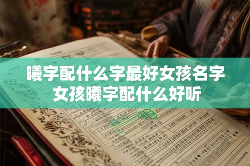 曦字配什么字最好女孩名字 女孩曦字配什么好听
