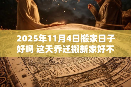 2025年11月4日搬家日子好吗 这天乔迁搬新家好不好