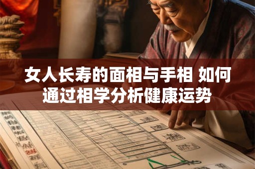 女人长寿的面相与手相 如何通过相学分析健康运势