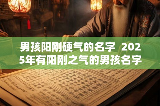 男孩阳刚硬气的名字  2025年有阳刚之气的男孩名字