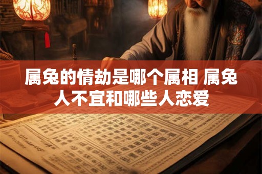 属兔的情劫是哪个属相 属兔人不宜和哪些人恋爱