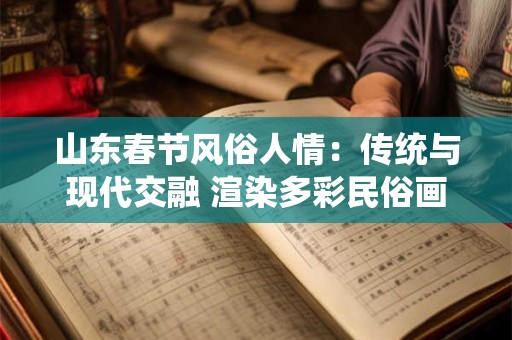 山东春节风俗人情:传统与现代交融 渲染多彩民俗画卷 山东春节风俗人情:传统与现代交融 渲染多彩民俗画卷