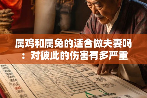 属鸡和属兔的适合做夫妻吗：对彼此的伤害有多严重