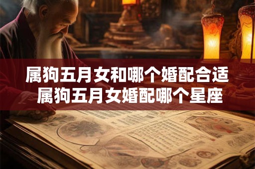 属狗五月女和哪个婚配合适 属狗五月女婚配哪个星座合适 属狗五月女和哪个婚配合适 属狗五月女婚配哪个星座合适