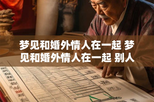 梦见和婚外情人在一起 梦见和婚外情人在一起 别人背后骂我