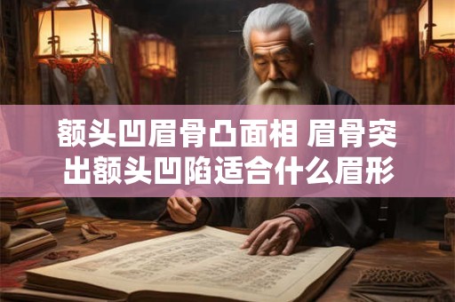 额头凹眉骨凸面相 眉骨突出额头凹陷适合什么眉形