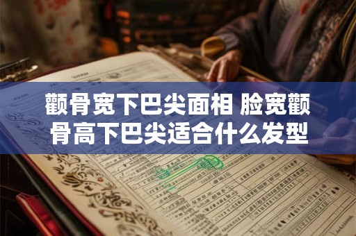 颧骨宽下巴尖面相 脸宽颧骨高下巴尖适合什么发型