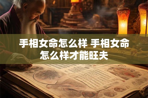 手相女命怎么样 手相女命怎么样才能旺夫