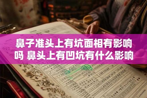 鼻子准头上有坑面相有影响吗 鼻头上有凹坑有什么影响
