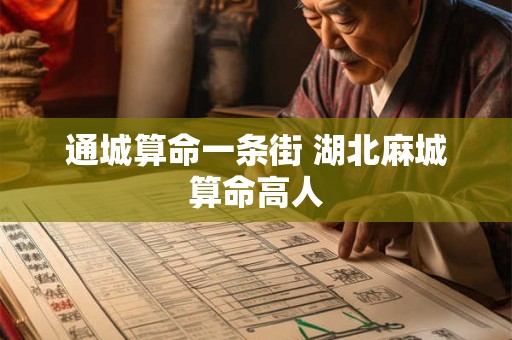 通城算命一条街 湖北麻城算命高人