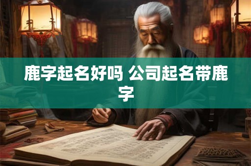 鹿字起名好吗 公司起名带鹿字