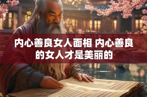 内心善良女人面相 内心善良的女人才是美丽的