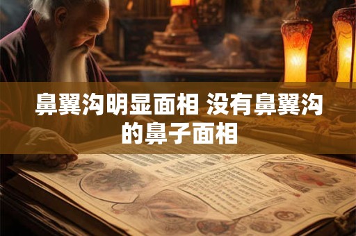 鼻翼沟明显面相 没有鼻翼沟的鼻子面相