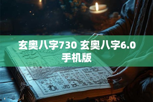 玄奥八字730 玄奥八字6.0手机版