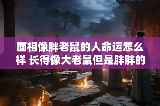 面相像胖老鼠的人命运怎么样 长得像大老鼠但是胖胖的