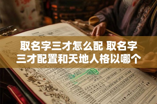 取名字三才怎么配 取名字三才配置和天地人格以哪个为准