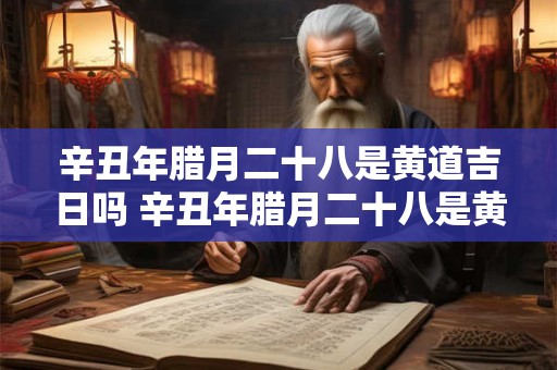 辛丑年腊月二十八是黄道吉日吗 辛丑年腊月二十八是黄道吉日吗为什么