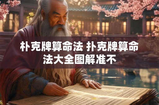 朴克牌算命法 扑克牌算命法大全图解准不