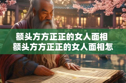 额头方方正正的女人面相 额头方方正正的女人面相怎么样